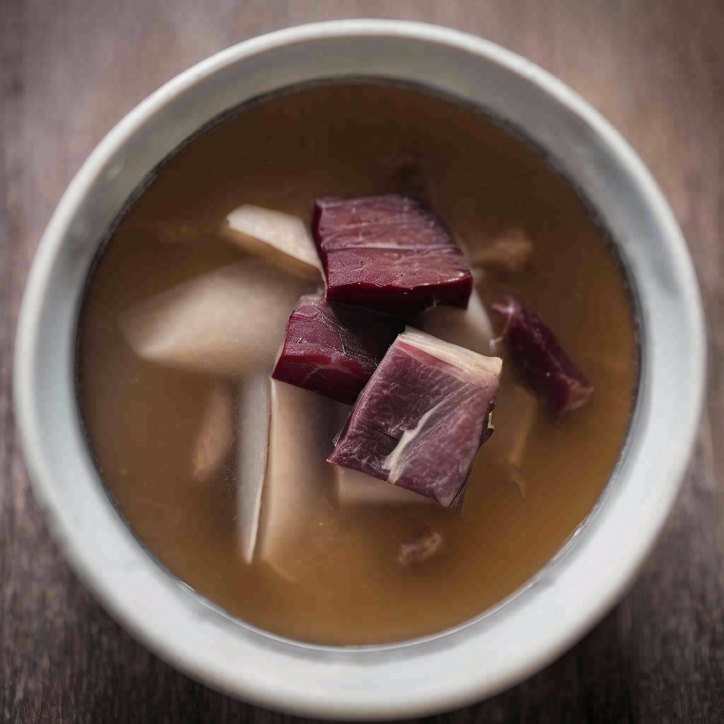 滋阴润肺汤成品图